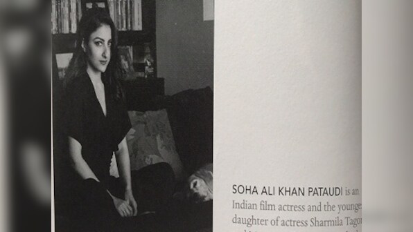 Soha Ali Khan's first book The Perils Of Being Moderately Famous to release in December
