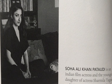 Soha Ali Khan's first book The Perils Of Being Moderately Famous to release in December Soha Ali Khan's first book The Perils Of Being Moderately Famous to release in December