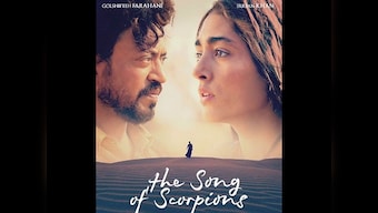 The Song of Scorpions: Poster of Irrfan Khan, Golshifteh Farahani starrer released