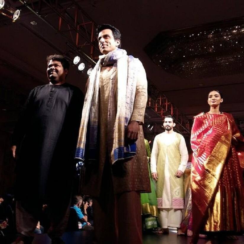 Sonu Sood as the show stopper. Image from Twitter