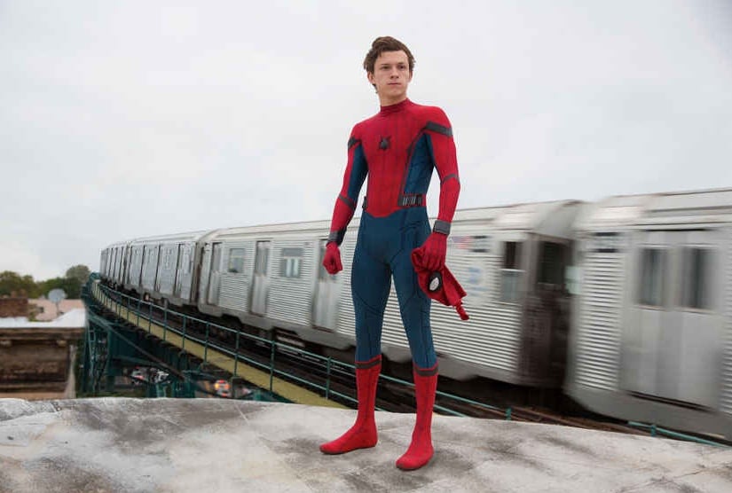 A still of Tom Holland from Spider-man: Homecoming. Image from AP.