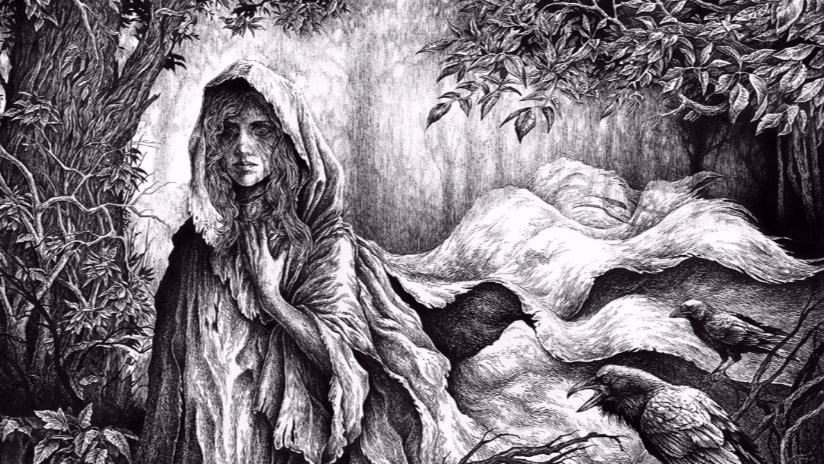 Lady Stoneheart, as conceptualised by Marta Sokolowska on DeviantArt