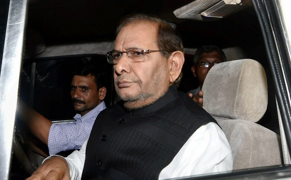 Other leaders who attended the meeting include Sharad Yadav of Janata Dal (in picture), Mallikarjun Kharge of Congress, Ram Vilas Paswan of LJP, Sharad Pawar and Tariq Anwar of NCP, and Sharad Yadav and KC Tyagi of JD(U). PTI Other leaders who attended the meeting include Sharad Yadav of Janata Dal (in picture), Mallikarjun Kharge of Congress, Ram Vilas Paswan of LJP, Sharad Pawar and Tariq Anwar of NCP, and Sharad Yadav and KC Tyagi of JD(U). PTI