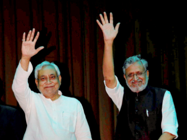 Nitish Kumar hits back at RJD, Congress, says can't remain with those committing sins in garb of secularism Nitish Kumar hits back at RJD, Congress, says can't remain with those committing sins in garb of secularism