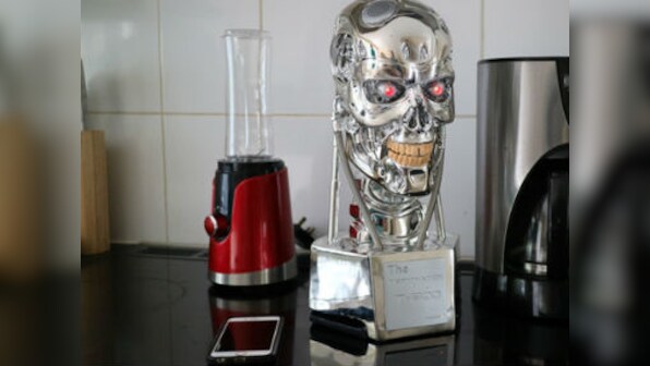 Arnold Schwarzenegger must lend his voice to this Terminator-inspired, Alexa-powered smart speaker