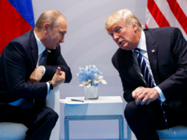 Donald Trump hails 'tremendous' meeting with Vladimir Putin, will meet other world leaders today Donald Trump hails 'tremendous' meeting with Vladimir Putin, will meet other world leaders today