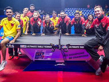 Ultimate Table Tennis 2017: Wu Yang, Liam Pitchford help Falcons TTC beat Maharashtra United and reach final Ultimate Table Tennis 2017: Wu Yang, Liam Pitchford help Falcons TTC beat Maharashtra United and reach final