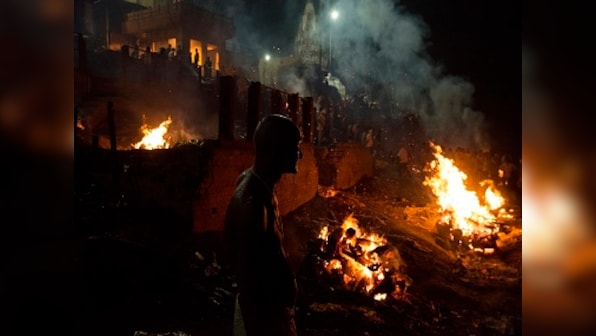 A passage to heaven: Varanasi's Manikarnika Ghat is a place for last rites, and deliverance