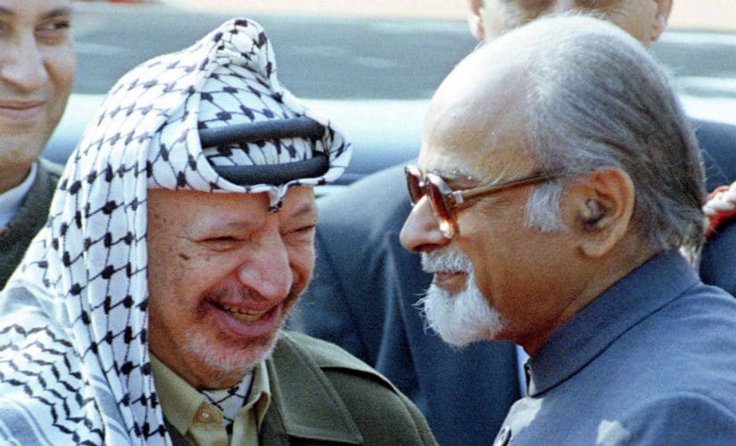Yasser Arafat shared good relations with the Indian government, making frequent trips to India. Reuters