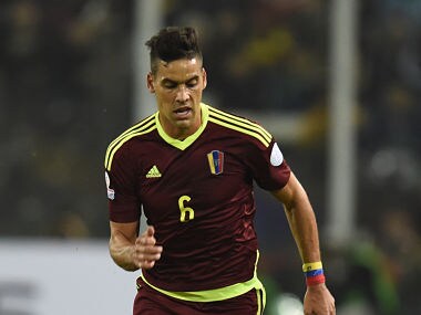 File image of Delhi Dynamos' new signing Gabriel Cichero. AFP
