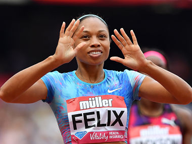IAAF World Athletics Championships 2017: USA sprinter Allyson Felix not focussing on medal tally IAAF World Athletics Championships 2017: USA sprinter Allyson Felix not focussing on medal tally