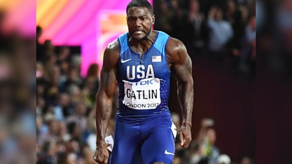 IAAF World Championships 2017: Justin Gatlin blames event scheduling for Usain Bolt's hamstring injury