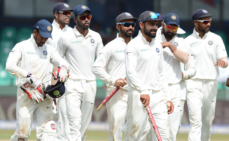 All round team performance helped India win the 2nd Test against Sri Lanka by an innings and 53 runs on Day 4 at the Sinhalese Sports Club (SSC) Ground in Colombo. India seal series 2-0 with one Test left to be played. AFP All round team performance helped India win the 2nd Test against Sri Lanka by an innings and 53 runs on Day 4 at the Sinhalese Sports Club (SSC) Ground in Colombo. India seal series 2-0 with one Test left to be played. AFP