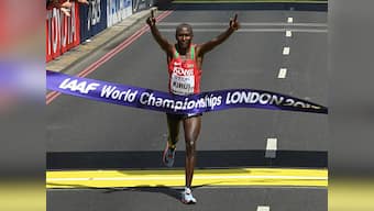 IAAF World Athletics Championships 2017: Kenya's Geoffrey Kipkorir Kirui clinches gold in men's marathon