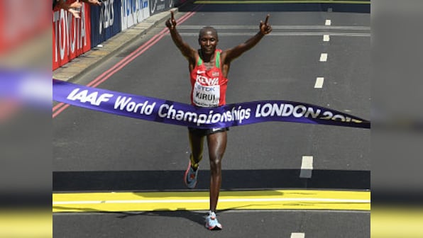 IAAF World Athletics Championships 2017: Kenya's Geoffrey Kipkorir Kirui clinches gold in men's marathon