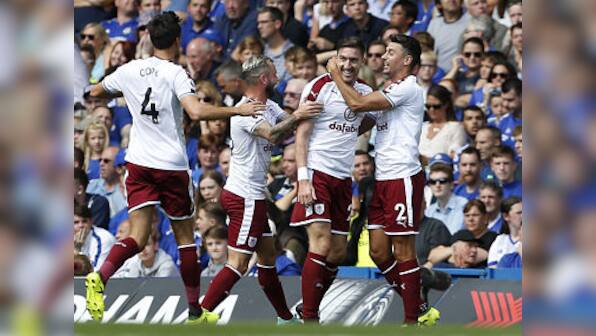 Premier League: Chelsea suffer shock 2-3 defeat as Sam Vokes scores brace for Burnley