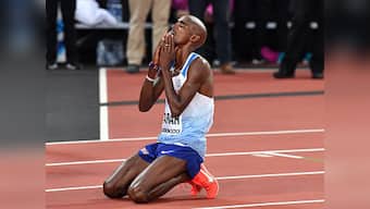 IAAF World Athletics Championships 2017: Mo Farah wins silver in last race of his career