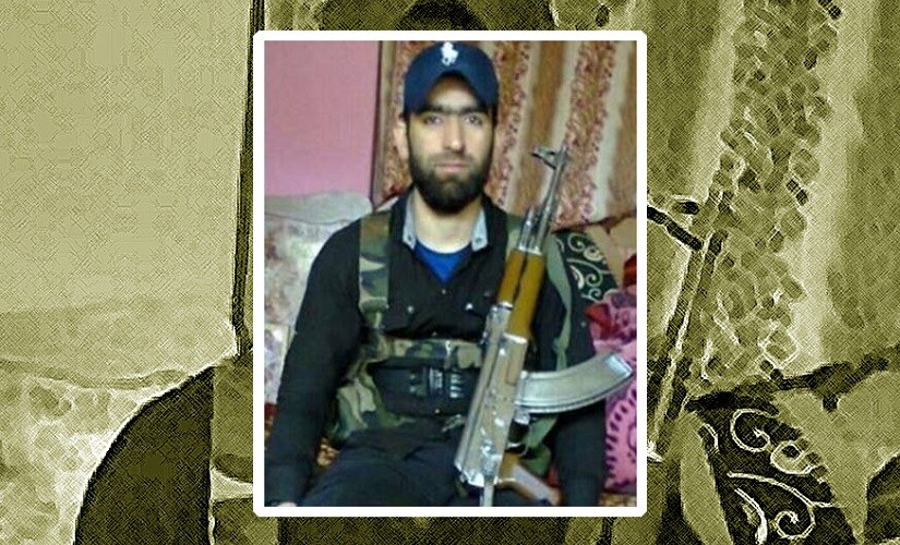 File image of Reyaz Naikoo (alias Zubair). Indian Army