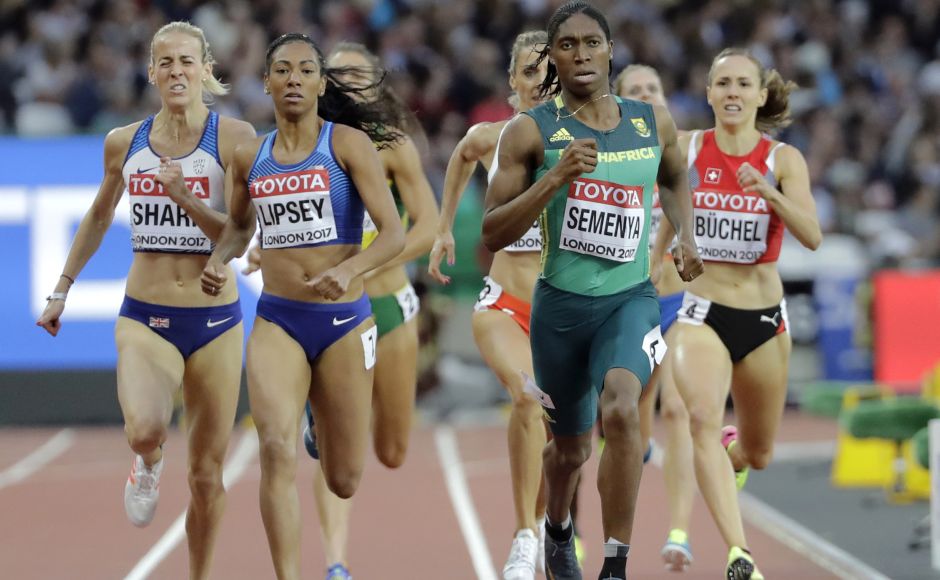 Olympic champion Caster Semenya of South Africa made it to the final of the 800 metres and will be the favourite for another gold. AP Olympic champion Caster Semenya of South Africa made it to the final of the 800 metres and will be the favourite for another gold. AP