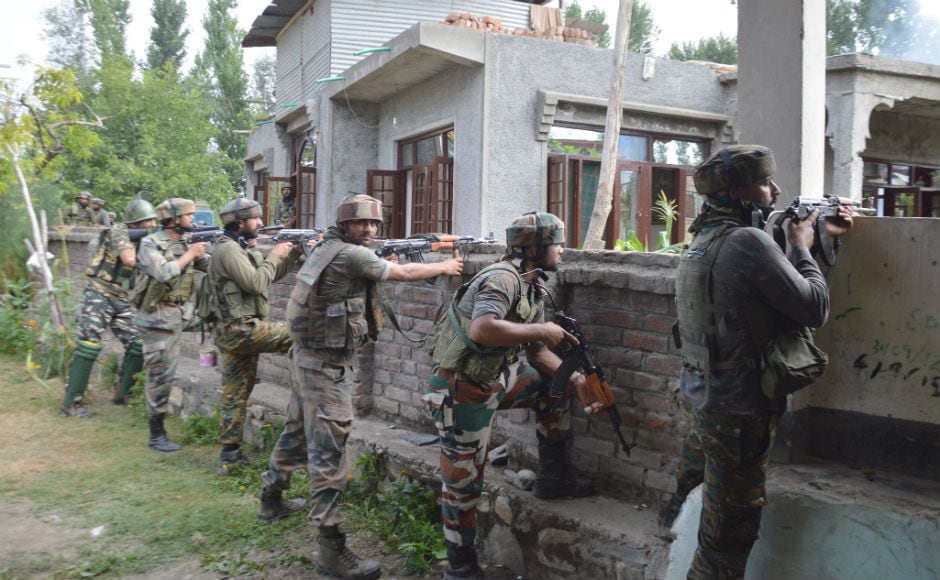 Security forces on Tuesday gunned down Lashkar-e-Taiba (LeT) commander Abu Dujana in an encounter in south Kashmir's Pulwama district. Firstpost/Shah Hilal Security forces on Tuesday gunned down Lashkar-e-Taiba (LeT) commander Abu Dujana in an encounter in south Kashmir's Pulwama district. Firstpost/Shah Hilal