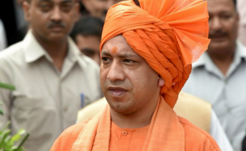 Uttar Pradesh chief minister Yogi Aditiyanath during the Independence Day function in Vidhan Sabha in Lucknow said that the path for the development of India will go through the state of Uttar Pradesh. PTI Uttar Pradesh chief minister Yogi Aditiyanath during the Independence Day function in Vidhan Sabha in Lucknow said that the path for the development of India will go through the state of Uttar Pradesh. PTI