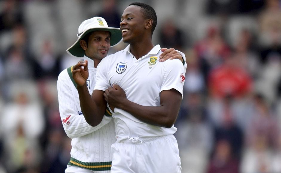 Keaton Jennings failed yet again edging a cut off Kagiso Rabada to Hashim Amla at first slip. AP Keaton Jennings failed yet again edging a cut off Kagiso Rabada to Hashim Amla at first slip. AP
