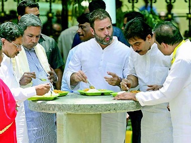 Indira Canteen and tale of dangerous idlis: 143 RSS sevaks injured as idli-pelting Congress mob goes on rampage Indira Canteen and tale of dangerous idlis: 143 RSS sevaks injured as idli-pelting Congress mob goes on rampage