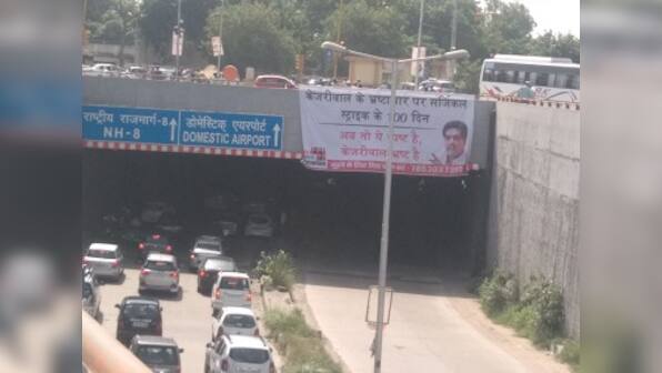 Kapil Mishra attacks Arvind Kejriwal, puts up anti-corruption banners across Delhi
