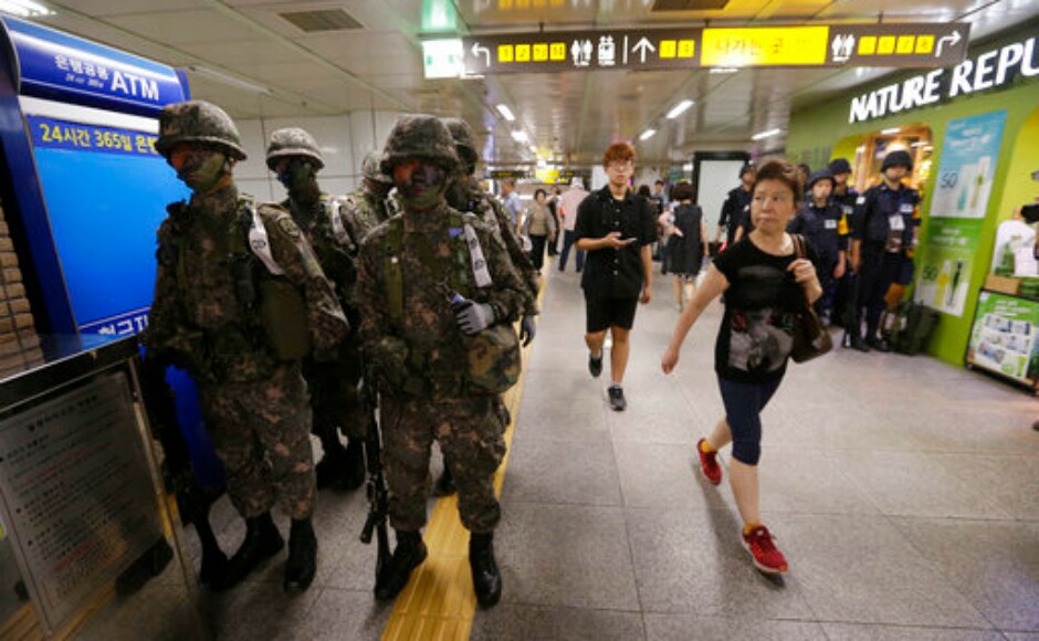 South Korea Stages Anti Terror Drill As Part Of Ulchi Freedom Guardian Joint Exercise With Us 