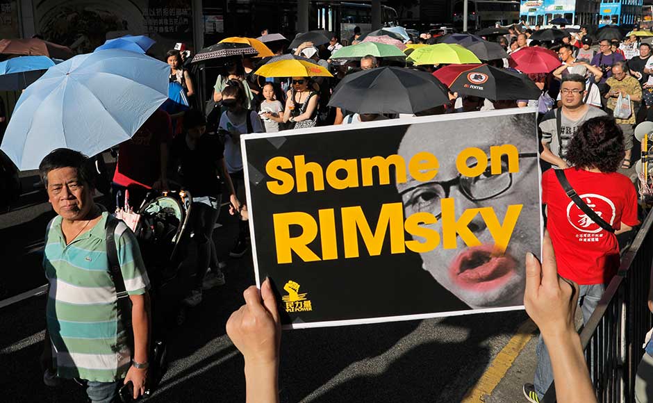 Hong Kong enjoys freedoms unseen on the mainland after being handed back to China in 1997 under a Hong Kong enjoys freedoms unseen on the mainland after being handed back to China in 1997 under a