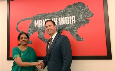 Australian minister Steven Ciobo visits New Delhi, discusses stronger economic bilateral ties