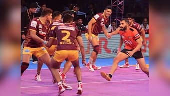 Pro Kabaddi League 2017: U Mumba outfox UP Yoddhas; Jaipur Pink Panthers pick nervous win over Bengaluru Bulls