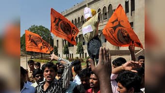 JNUSU election: ABVP pins hope on development agenda, says split in Left parties gives it advantage