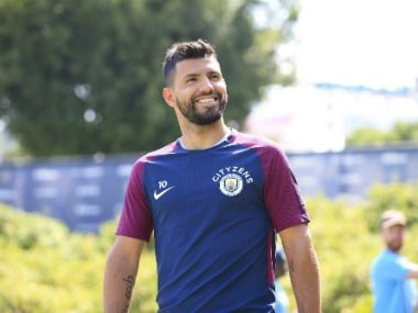 Segio Aguero dropped to bench by Manchester City. Image Courtesy: Twitter @aguerosergiokun