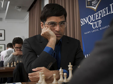Sinquefield Cup 2017: Viswanathan Anand remains joint leader after draw with Maxime Vachier-Lagrave Sinquefield Cup 2017: Viswanathan Anand remains joint leader after draw with Maxime Vachier-Lagrave