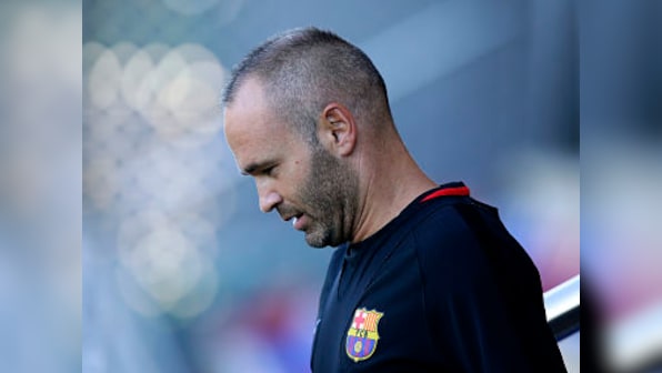 La Liga: Barcelona captain Andres Iniesta says refereeing errors against Las Palmas has left team bitter