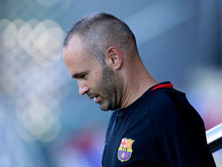 La Liga: Barcelona captain Andres Iniesta to miss Villarreal clash after failing to recover from muscle strain