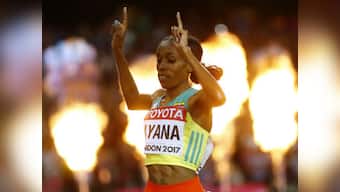 IAAF World Athletics Championships 2017: Almaz Ayana scripts stunning 10,000m gold victory by 46 seconds