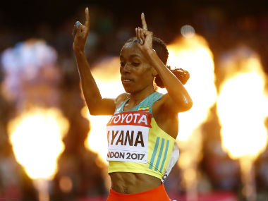 IAAF World Athletics Championships 2017: Almaz Ayana scripts stunning 10,000m gold victory by 46 seconds IAAF World Athletics Championships 2017: Almaz Ayana scripts stunning 10,000m gold victory by 46 seconds