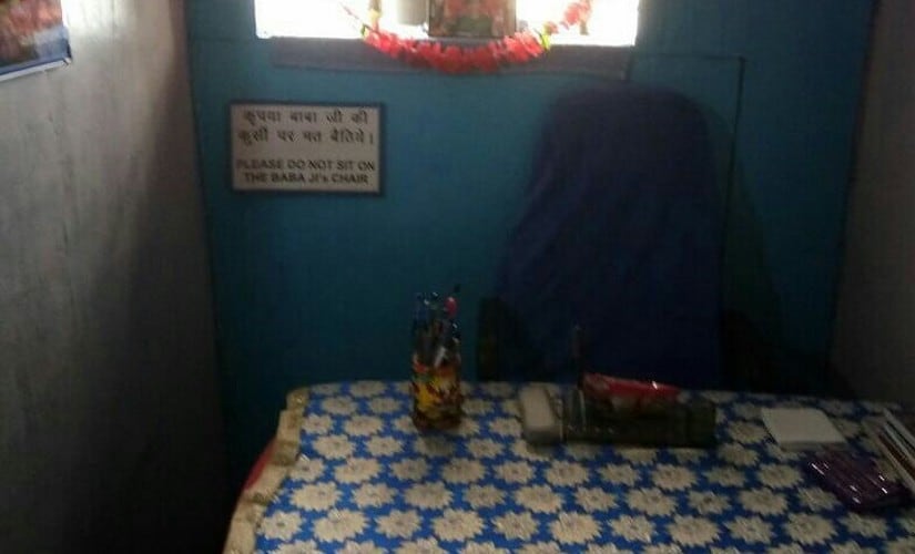 Shuttling his portrait from central room (office) to bedroom at given times is part of the drill. Firstpost/ Manoj Kumar