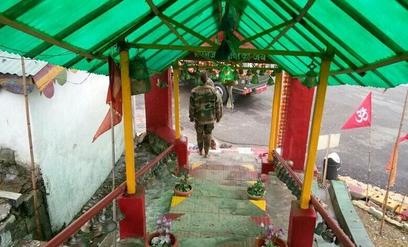 Indian soldiers believe that Bab Harbhajan will warn them at least three days before Chinese attack. Firstpost/ Manoj Kumar