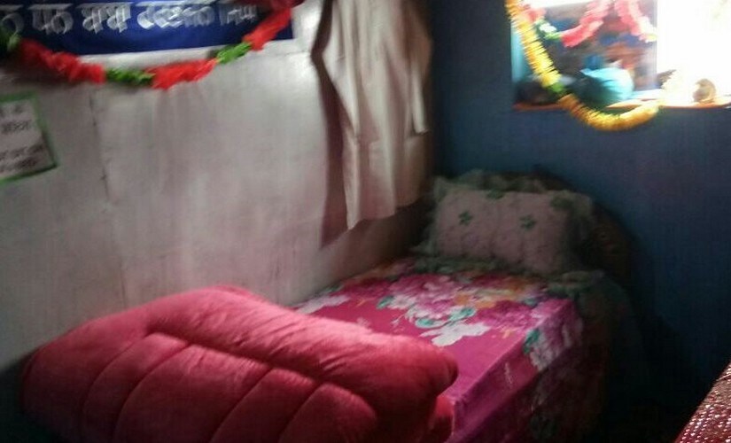 The Baba follows all the customary rituals followed by any living soldier. His bed is laid out in the bunker built specially for him inside the shrine. Firstpost/ Manoj Kumar