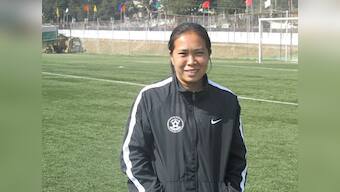 Former footballer Oinam Bembem Devi dedicates Arjuna Award to Indian women