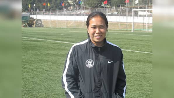 Former footballer Oinam Bembem Devi dedicates Arjuna Award to Indian women