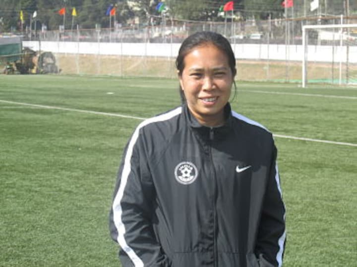 Former footballer Oinam Bembem Devi dedicates Arjuna Award to Indian women