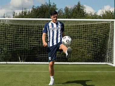 West Browmich Albion have signed Gareth Barry from Everton on a four-year deal. Image courtesy: Twitter @WBA