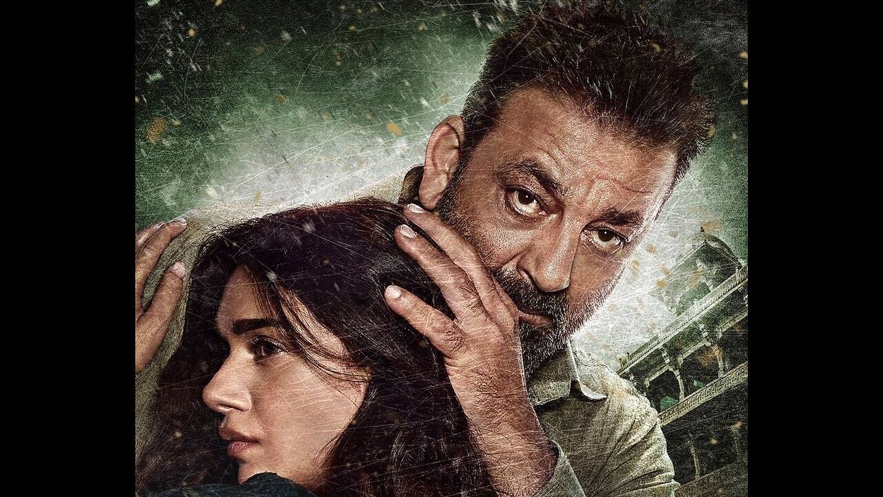 Bhoomi: Film's second poster shows Sanjay Dutt's equation with Aditi ...