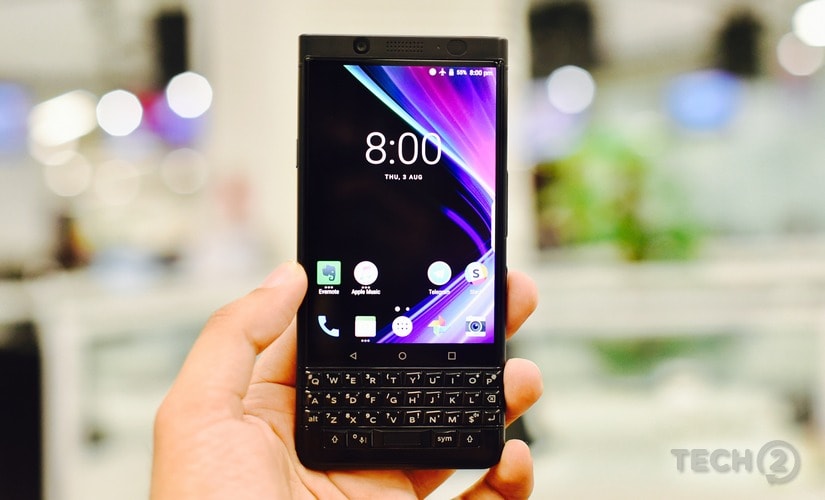 The KEYone looks different compared to any smartphone out there.