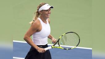 Canadian Open: Caroline Wozniacki stuns World No 1 Karolina Pliskova on rain-curtailed day