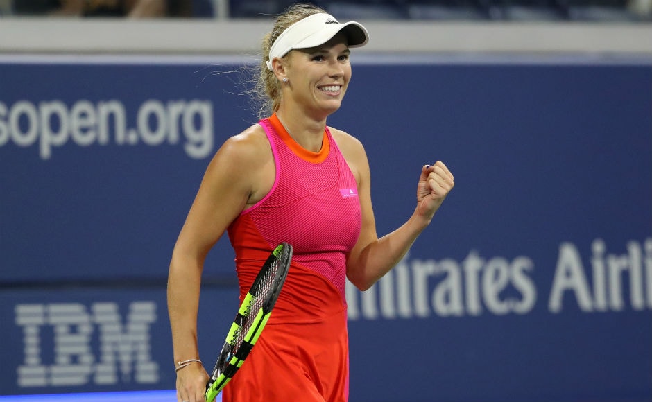 Fifth seed Caroline Wozniacki kicked off her campaign with a 6-1 7-5 first-round victory over Mihaela Buzarnescu of Romania. Reuters Fifth seed Caroline Wozniacki kicked off her campaign with a 6-1 7-5 first-round victory over Mihaela Buzarnescu of Romania. Reuters